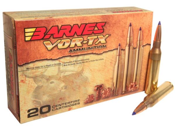 Barnes VOR-TX .338 Lapua Magnum 280 Gr. LRX Boat Tail- Box of 20