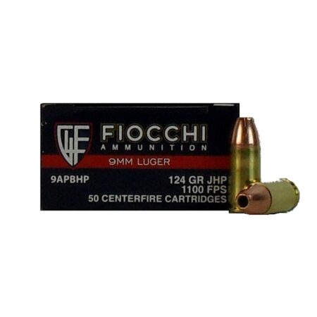Fiocchi Shooting Dynamics 9mm Luger 124 Gr. JHP- Box of 50