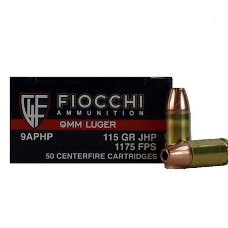 Fiocchi Shooting Dynamics 9mm Luger 115 Gr. JHP- Box of 50