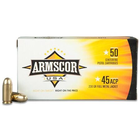 Armscor .45 ACP 230 Gr. Full Metal Jacket- Box of 50