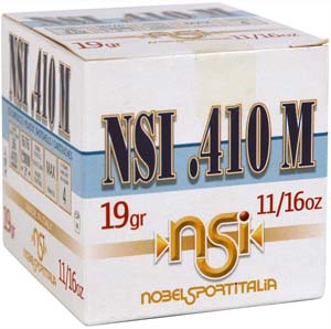 NobelSport .410 3" #4 Lead 11/16 Oz.- Box of 25