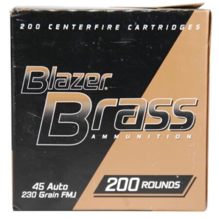 CCI Blazer Brass .45 ACP 230 Gr. Full Metal Jacket- Box of 200