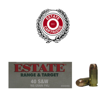 Estate Range & Target .40 S&W 165 Gr. FMJ- Box of 50