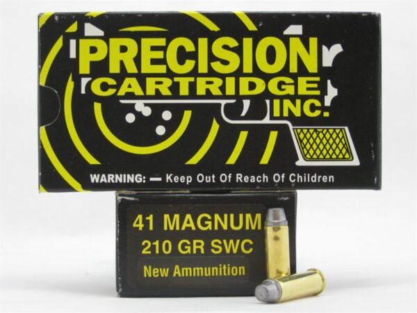 PCI .41 Magnum 210 Gr. Semi-Wad Cutter- Box of 50