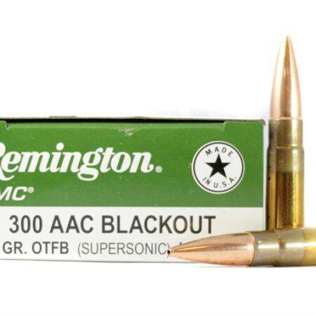 Remington UMC .300 AAC Blackout 120 Gr. Open-Tip Flat Base (OTFB)- Box of 20