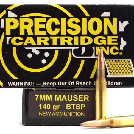 PCI 7mm Mauser (7x57mm) 140 Gr. BTSP- Box of 20