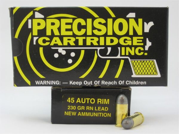 PCI .45 Auto Rim 230 Gr. Lead Round Nose- Box of 50