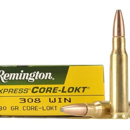 Remington Express .308 Winchester 180 Gr. Core-Lokt Pointed Soft Point- Box of 20