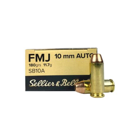 Sellier & Bellot 10mm Auto 180 Gr. Full Metal Jacket- Box of 50