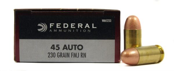 Federal Champion .45 ACP 230 Gr. Full Metal Jacket- Box of 50