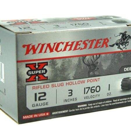 Winchester Super-X 12 Gauge 3" 1 oz Rifled Slug- Box of 15