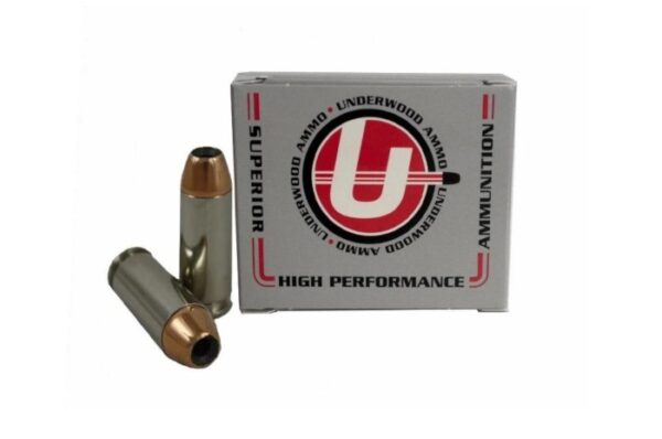 Underwood 10mm Auto 135 Gr. Jacketed Hollow Point- Box of 20