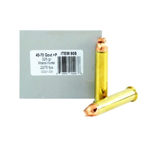 Underwood 45-70 Government +P 325 Gr. Lehigh Defense Xtreme Hunter- Box of 20