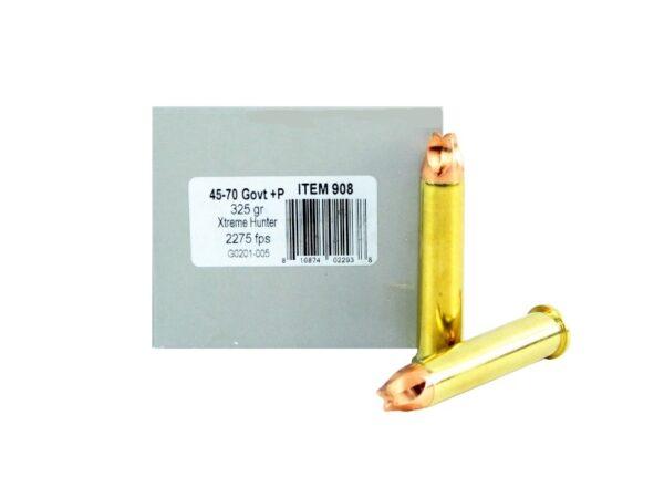 Underwood 45-70 Government +P 325 Gr. Lehigh Defense Xtreme Hunter- Box of 20