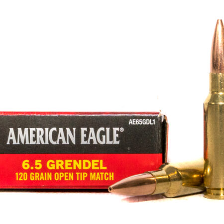 Federal American Eagle 6.5 Grendel 120 Gr. Open Tip Match- Box of 20