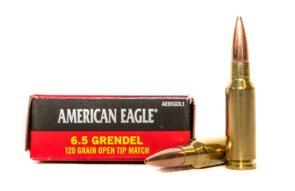 Federal American Eagle 6.5 Grendel 120 Gr. Open Tip Match- Box of 20