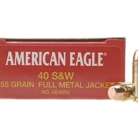 Federal American Eagle .40 S&W 155 Gr. Full Metal Jacket- Box of 50