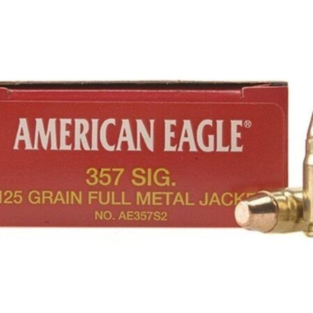 Federal American Eagle .357 Sig 125 Gr. FMJ - Box of 50