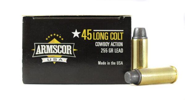 Armscor Cowboy Action .45 Long Colt 255 Gr. Lead Flat Nose- Box of 50