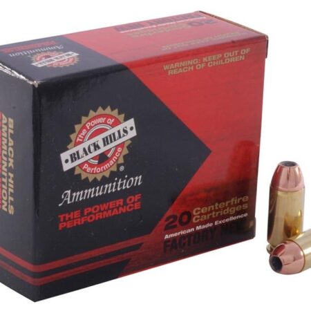 Black Hills .40 S&W 180 Gr. Jacketed Hollow Point- Box of 20