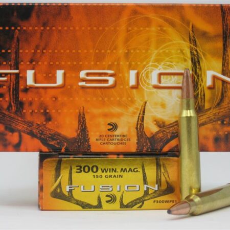 Federal Fusion .300 Winchester Magnum 150 Gr. Soft point- Box of 20