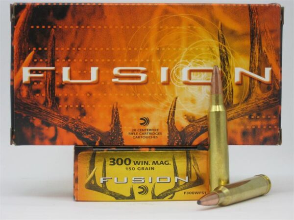 Federal Fusion .300 Winchester Magnum 150 Gr. Soft point- Box of 20