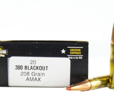 Armscor .300 AAC Blackout 208 Gr. Hornady A-Max- Box of 20