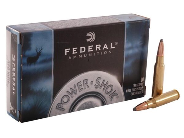 Federal Power-Shok .308 Winchester 150 Gr. Soft Point- Box of 20