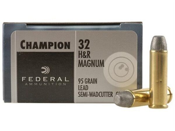 Federal .32 H&R Magnum 95 Gr. Lead SWC - Box of 20