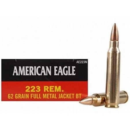 Federal American Eagle .223 Remington 62 Gr. Full Metal Jacket- Box of 20