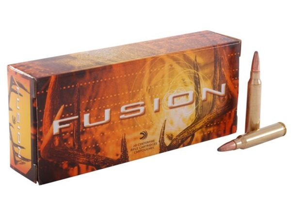Federal Fusion .223 Remington 62 Gr. Spitzer Boat Tail- Box of 20