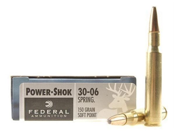 Federal Power-Shock .30-06 - 150 Gr. SP - Box of 20