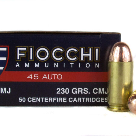 Fiocchi Shooting Dynamics .45 ACP 230 Gr. Complete Metal Jacket- Box of 50
