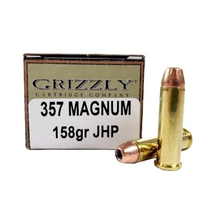 Grizzly .357 Magnum 158 Gr. High Performance Jacketed Hollow Point- Box of 20
