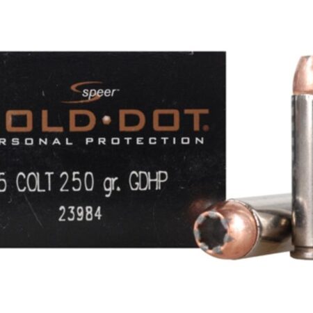 Speer Gold Dot .45 Colt 250 Gr. GDHP - Box of 20