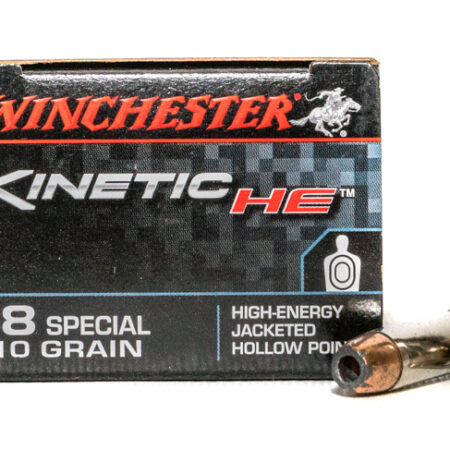 Winchester Kinetic HE .38 Special 110 Gr. High-Energy JHP- Box of 20