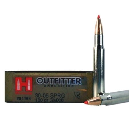 Hornady Outfitter 30-06 Springfield 180 Gr. GMX Boat Tail- Lead-Free- Box of 20