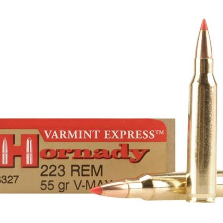 Hornady Varmint Express .223 Remington 55 Gr. V-MAX- Box of 20