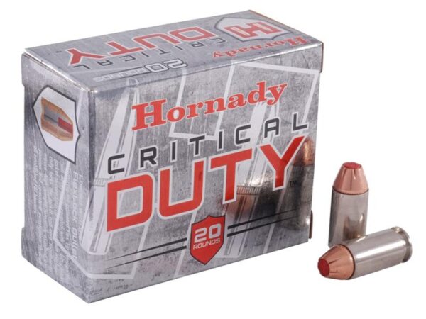 Hornady Critical Duty .40 S&W 175 Gr. FlexLock- Box of 20