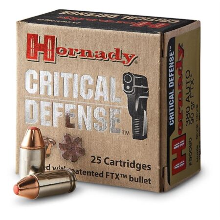 Hornady Critical Defense .40 S&W 165 Gr. FTX- Box of 20