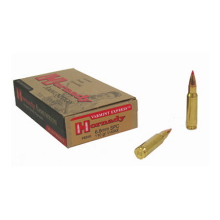 Hornady Varmint Express 6.8mm Remington SPC 110 Gr. V-Max- Box of 20