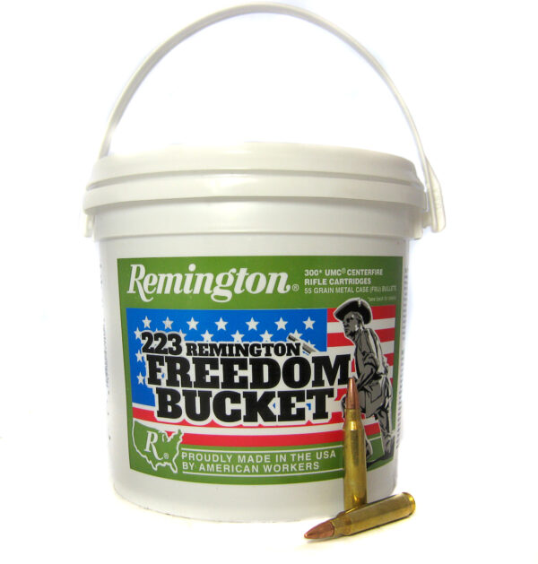 Remington UMC .223 Remington 55 Gr. Full Metal Jacket- Freedom Bucket of 300