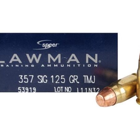 Speer Lawman .357 Sig 125 Gr. Total Metal Jacket- Box of 50
