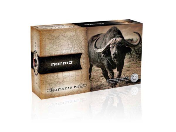 Norma African PH .375 H&H Magnum 350 Gr. Woodleigh Weldcore Soft Nose- Box of 10
