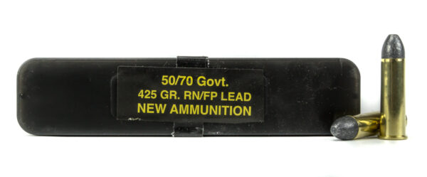 PCI .50-70 Government 425 Gr. Lead Round Nose Flat Point- Box of 20