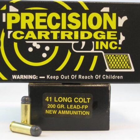 PCI .41 Long Colt 200 Gr. Lead Flat Point- Box of 50