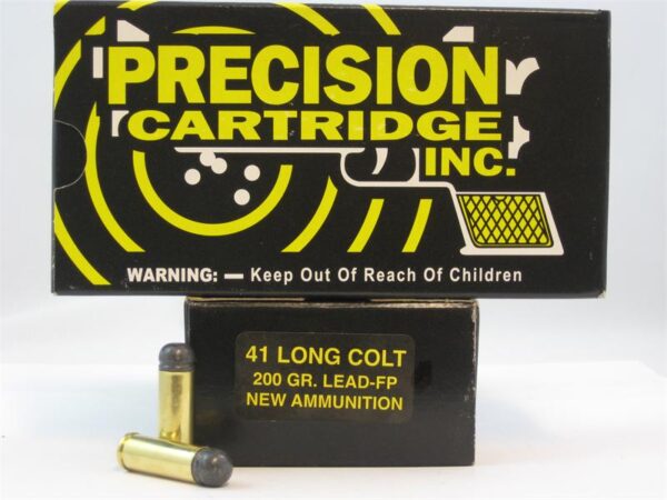 PCI .41 Long Colt 200 Gr. Lead Flat Point- Box of 50