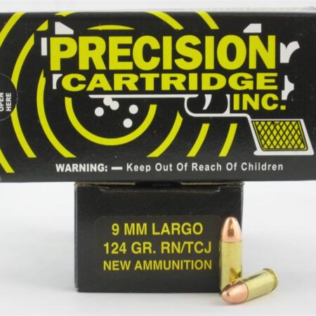 PCI 9x23mm Largo 124 Gr. RN/TCJ- Box of 50