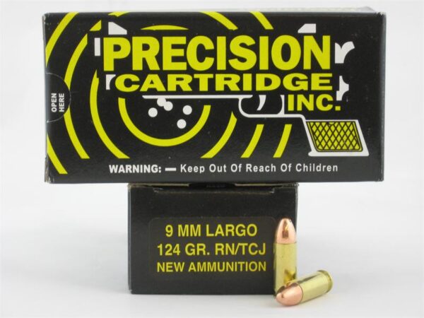 PCI 9x23mm Largo 124 Gr. RN/TCJ- Box of 50