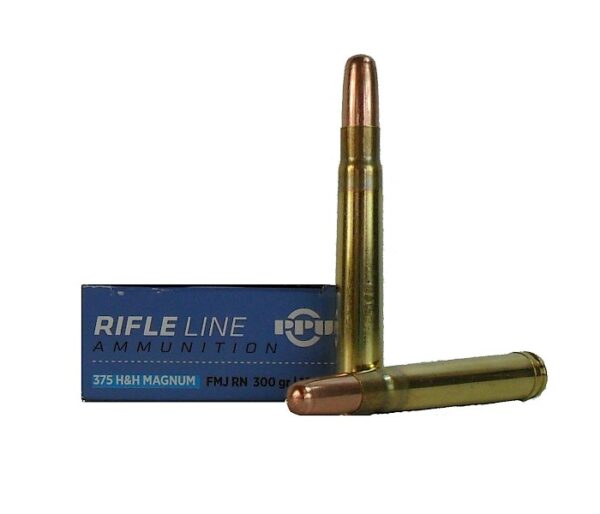 Prvi Partizan .375 H&H Magnum 300 Gr. Full Metal Jacket Round Nose- Box of 10